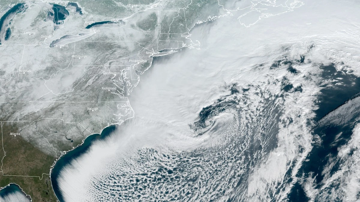 satellite image noreaster 1600 february 1 2026