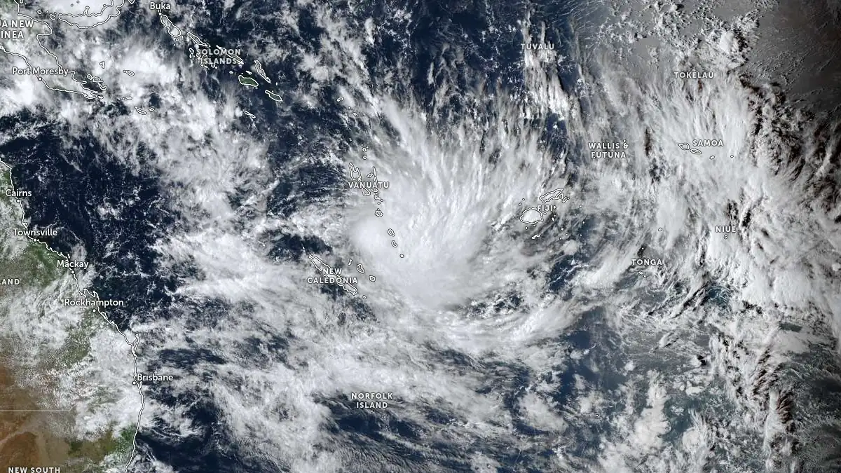tropical cyclone urmil satellite image at 0430 utc february 27 2026