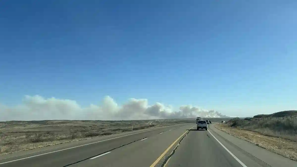 wildfires buring in texas