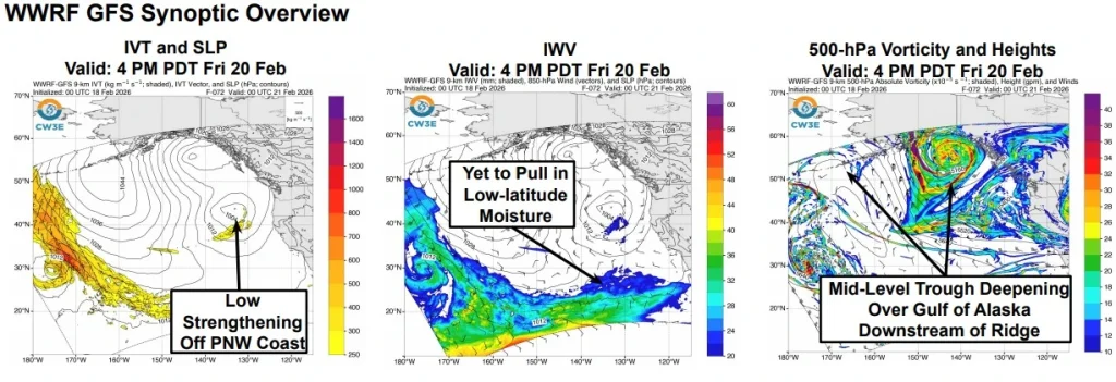 wwrf gfs synoptic overview feb 18 2026 a