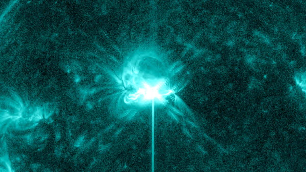 x1.5 solar flare february 3 2026 aia 131