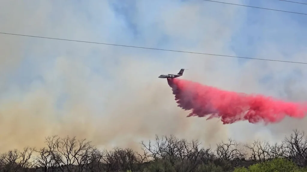 Bell Fire, Texas