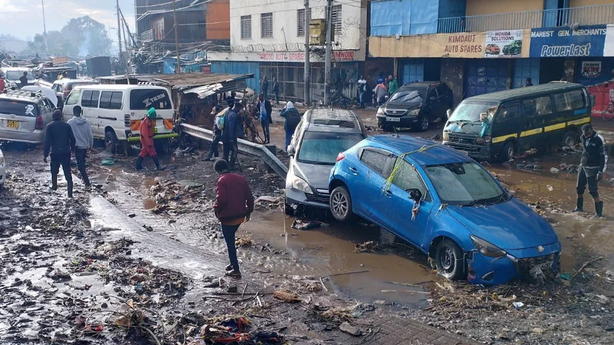 Flood aftermath in Nairobi, Kenya on March 9, 2026. Image credit: James Momanyi