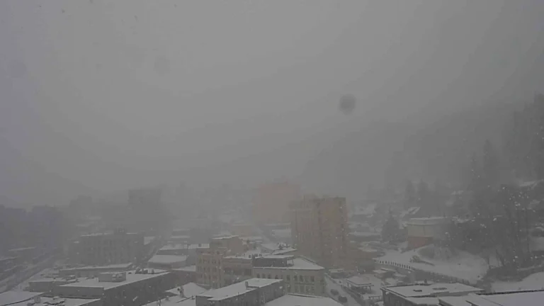 Heavy snow in Alaska on March 23, 2026
