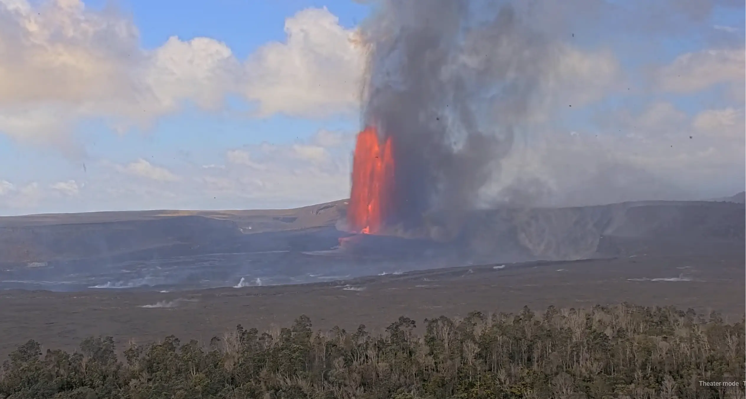 Kīlauea eruption episode 43 at Halemaʻumaʻu crater, Hawaiʻi, March 10, 2026