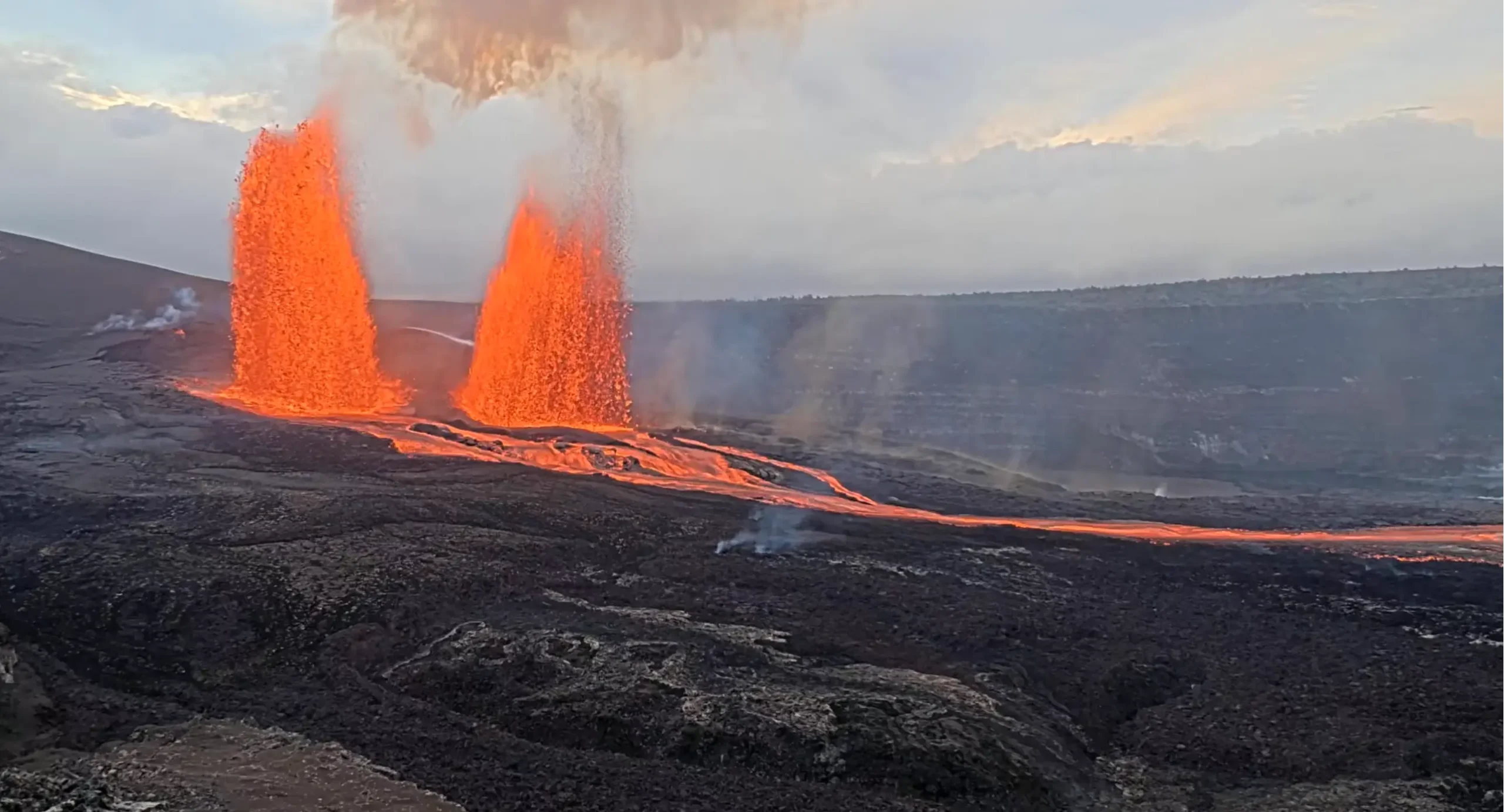 Kīlauea eruption episode 43 at Halemaʻumaʻu crater, Hawaiʻi, March 10, 2026