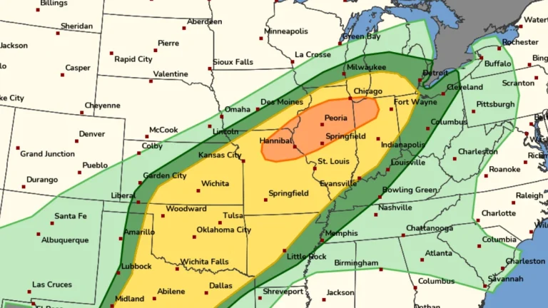 SPC day 2 categorical outlook valid for March 10 2026