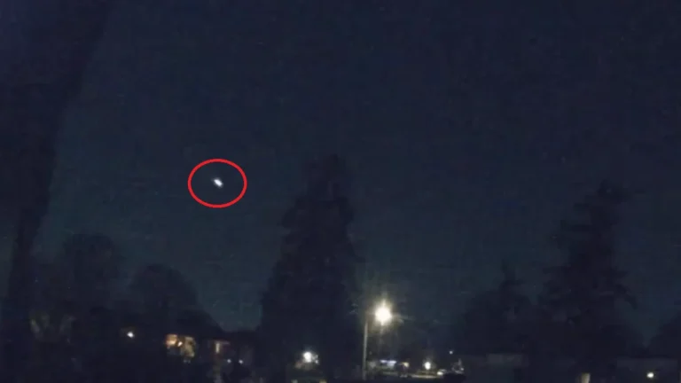 Trajectory of the bright fireball seen over Michigan on March 23 2026