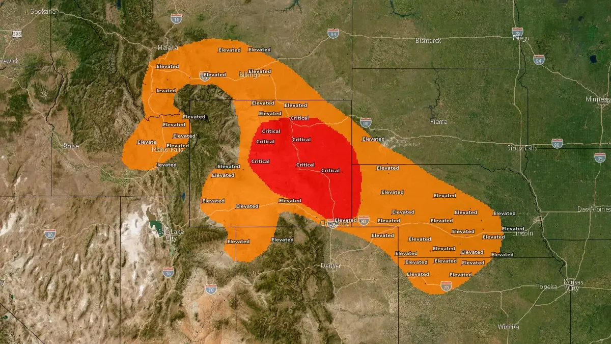 critical fire weather march 25 2026