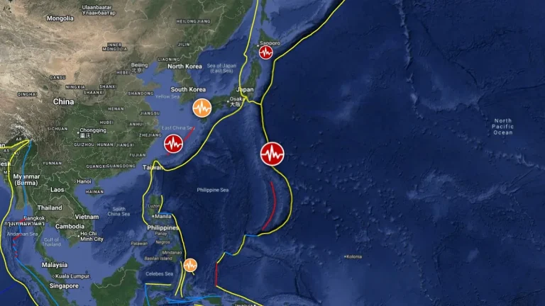 epicenter m6.0 earthquake volcano islands japan region march 2 2026