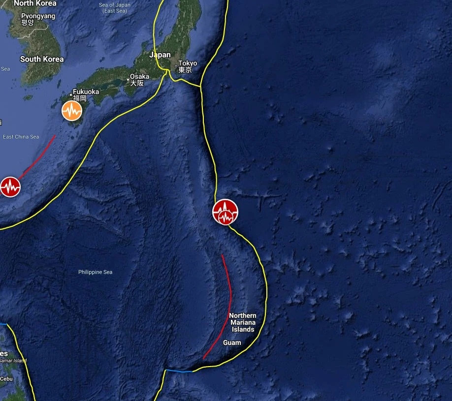 epicenter m6.0 earthquake volcano islands japan region march 2 2026 bg