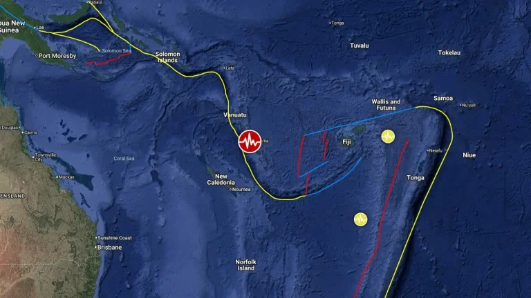 epicenter m6.1 earthquake isangel vanuatu march 20 2026
