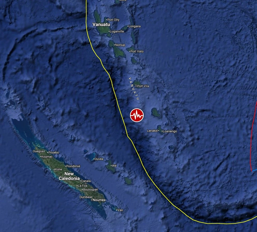 epicenter m6.1 earthquake isangel vanuatu march 20 2026 bg