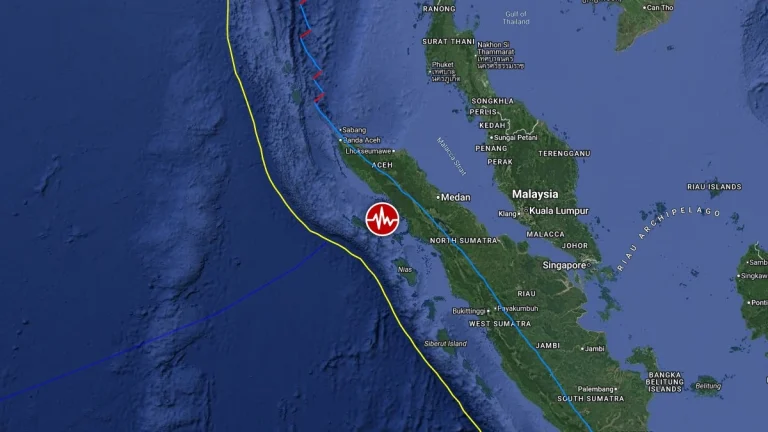 epicenter m6.1 earthquake simeulue indonesia march 3 2026