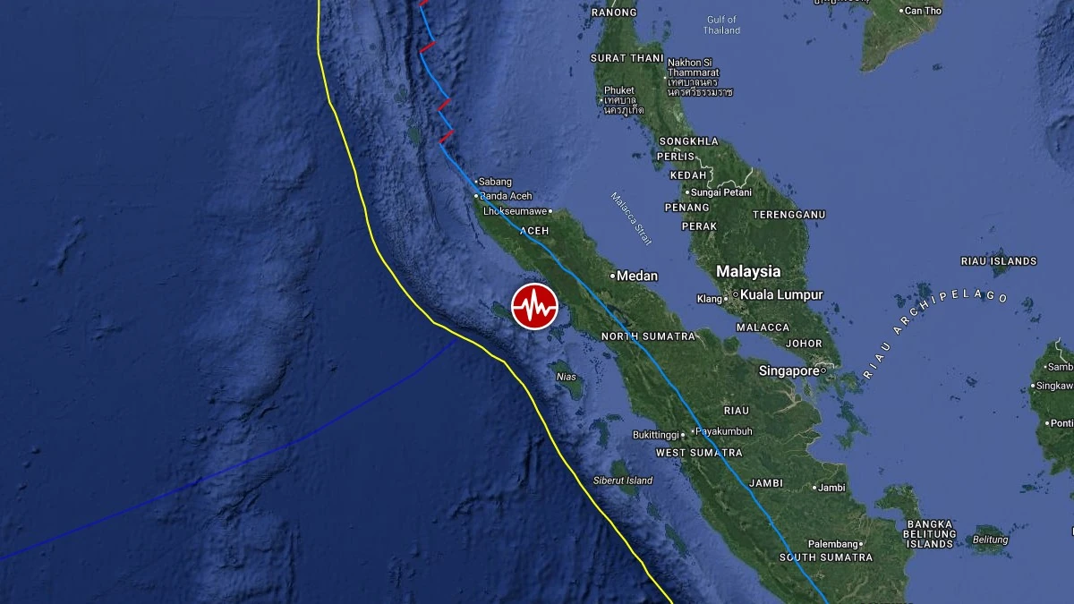 epicenter m6.1 earthquake simeulue indonesia march 3 2026