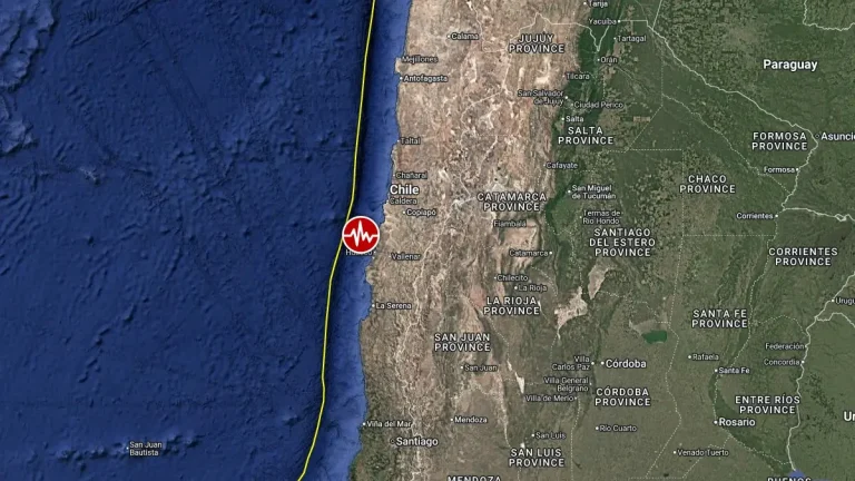 epicenter m6.3 earthquake offshore atacama chile march 13 2026