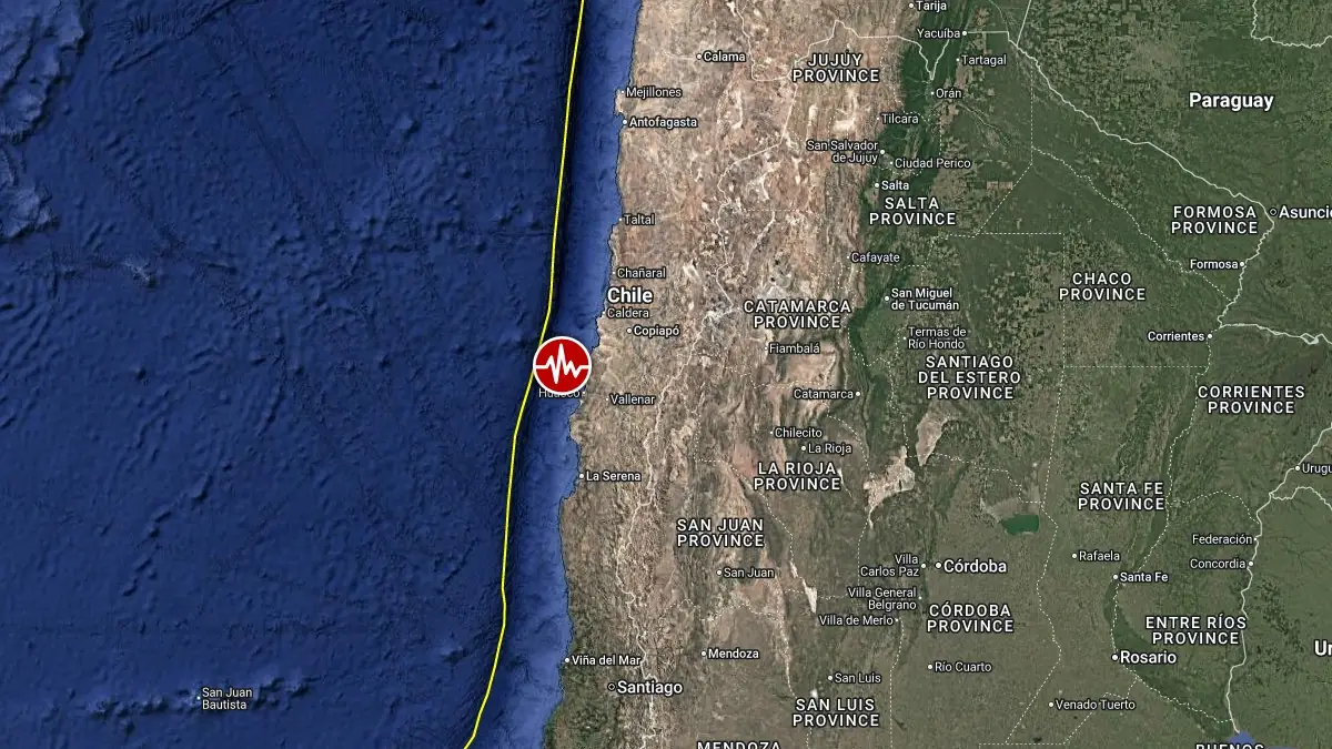 epicenter m6.3 earthquake offshore atacama chile march 13 2026