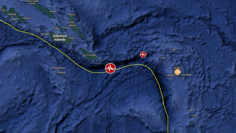 epicenter m6.3 earthquake solomon islands march 6 2026