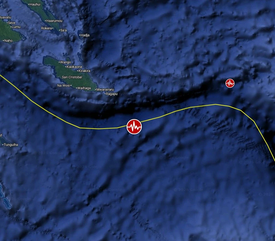 epicenter m6.3 earthquake solomon islands march 6 2026 bg