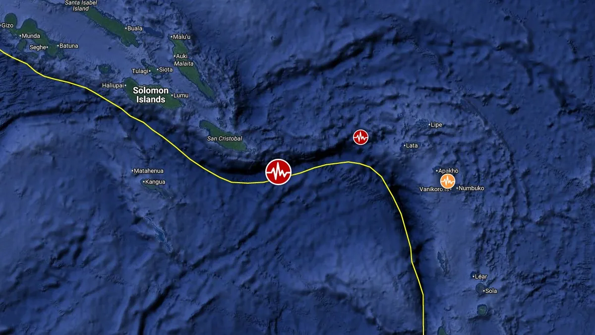 epicenter m6.3 earthquake solomon islands march 6 2026