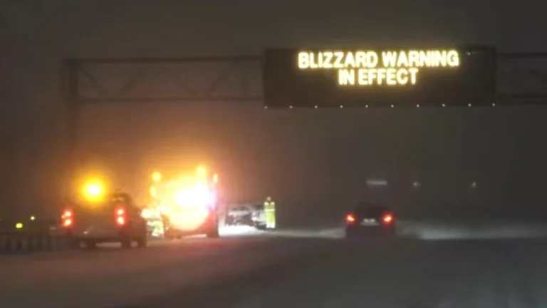 heavy snow creates dangerous driving conditions in the twin cities mn march 15 2026