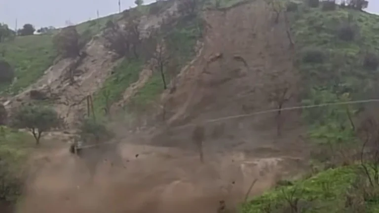 landslide crosia calabria italy march 17 2026