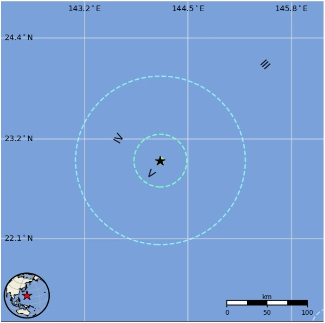 m6.0 earthquake volcano islands japan region march 2 2026 usgs epe