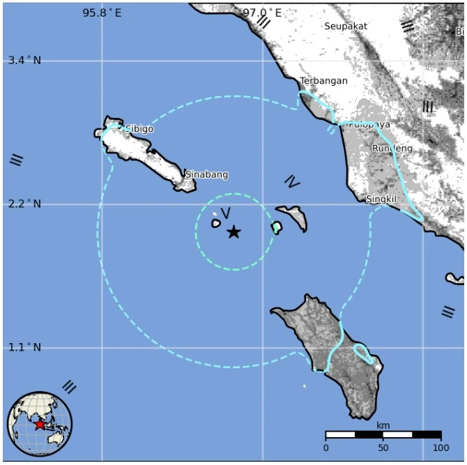 m6.1 earthquake simeulue indonesia march 3 2026 usgs epe