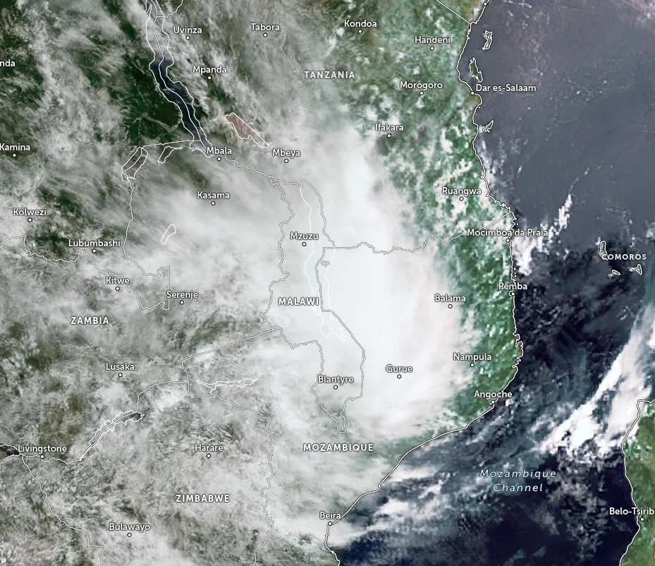 satellite image centered over malawi 0920 utc march 17 2026