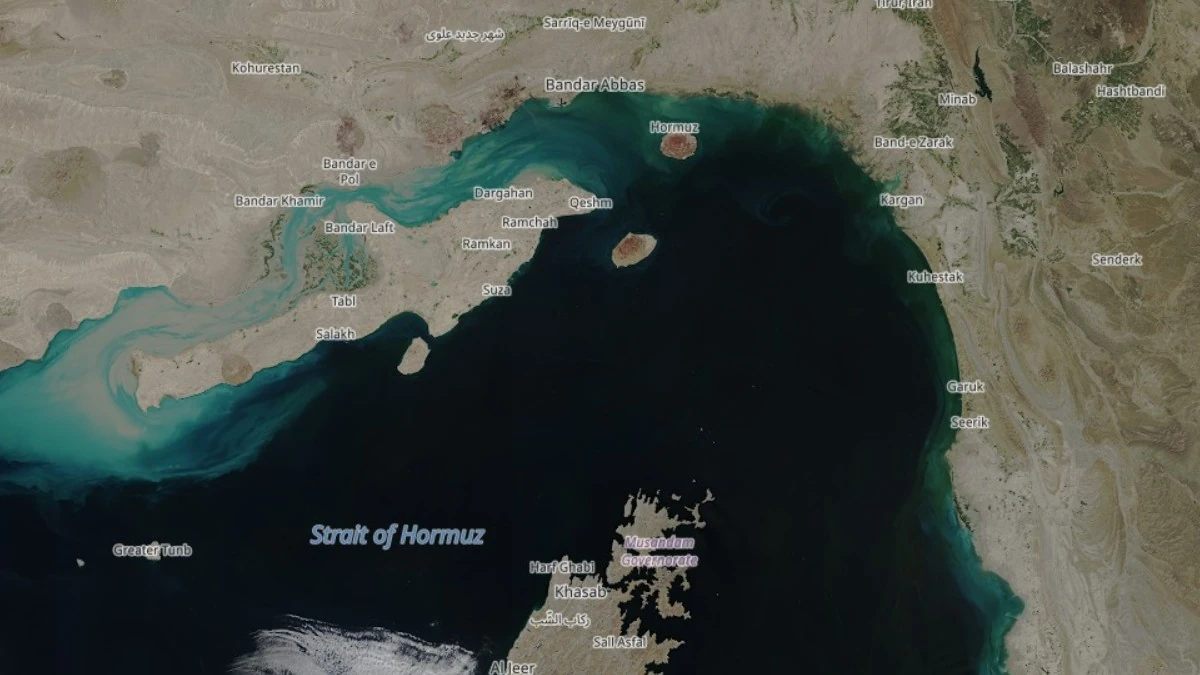 strait of hormuz satellite image february 21 2026 f