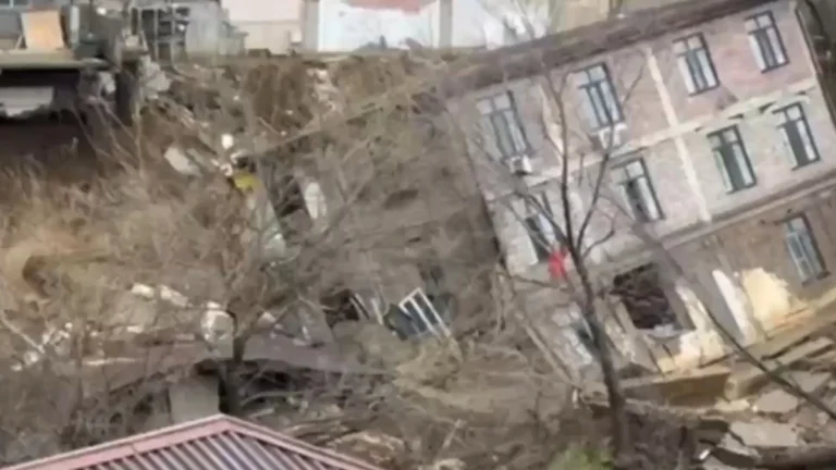 apartment building collapse in makhachkala dagestan april 2026