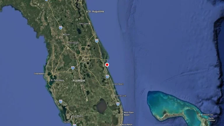 cocoa beach florida location map