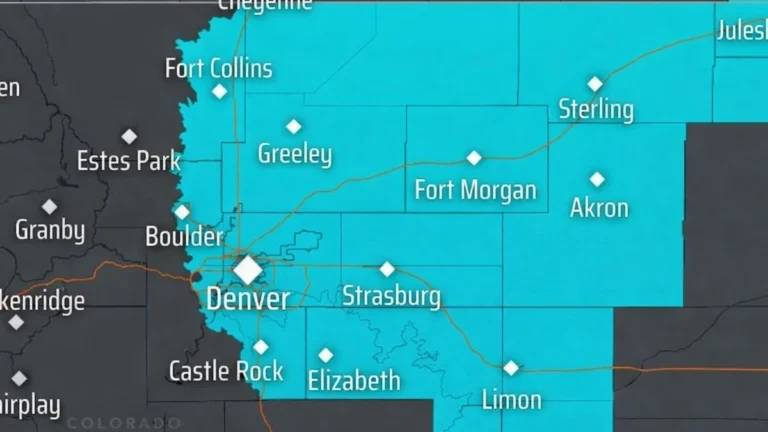 freeze watch area colorado april17 to 18 2026