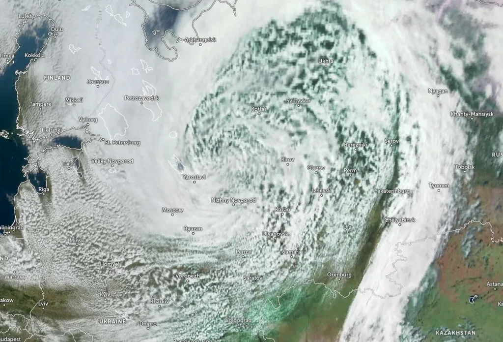 late season storm over russia satellite image 1115 utc april 28 2026