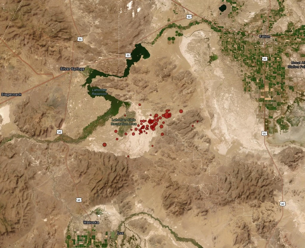 m5.7 earthquake silver springs nevada april 14 2026 bg