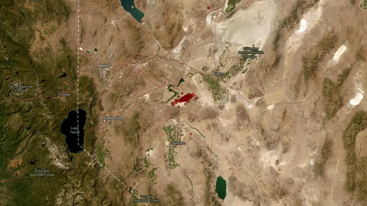 m5.7 earthquake silver springs nevada april 14 2026 f