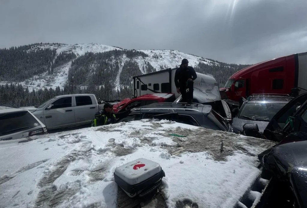 pileup i-70 near eisenhower tunnel april 14 2026 b