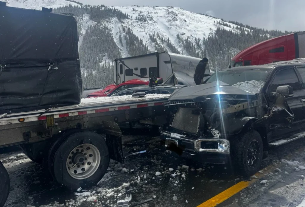 pileup i-70 near eisenhower tunnel april 14 2026 c