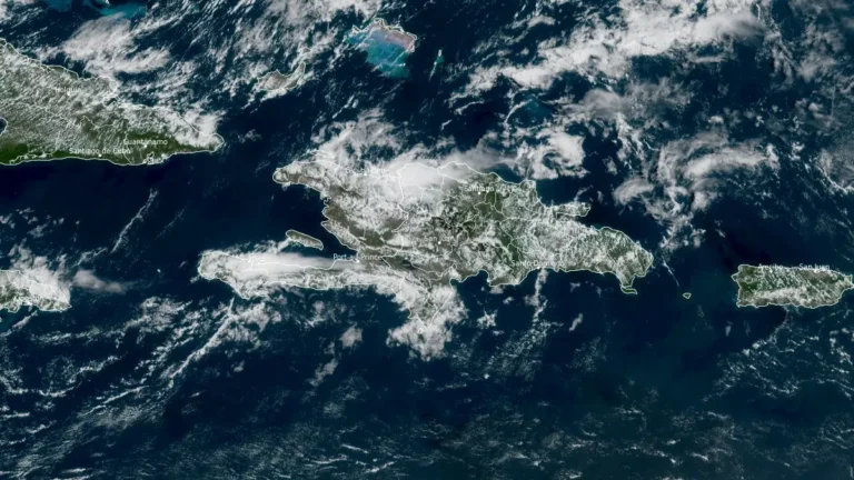 satellite image centered over haiti at 1430 utc april 11 2026