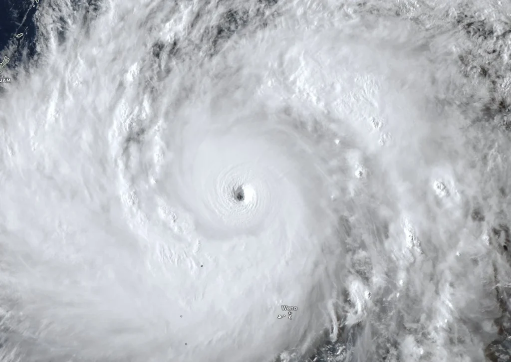 satellite image typhoon sinlaku 0620 utc april 12 2026 eye