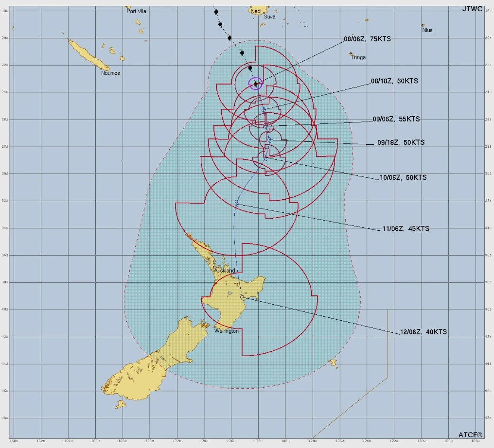 tropical cyclone vaianu jtwc forecast track 0900 utc april 8 2026