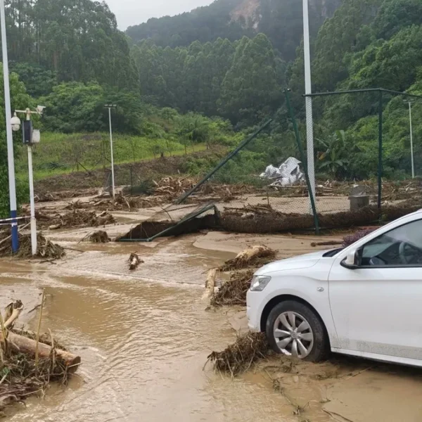 Deadly floods in Chongqing, China on May 24, 2026