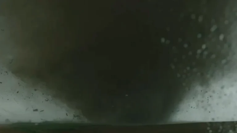 EF3 tornado near Saint Libory, Nebraska on May 17, 2026