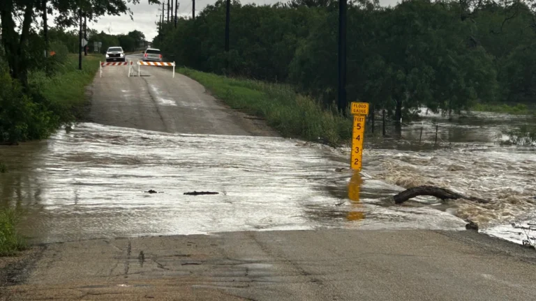 Flooding in San Antonio, Texas, on May 1, 2026