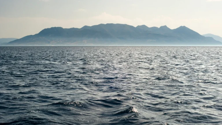 Panoramic view of Methana peninsula