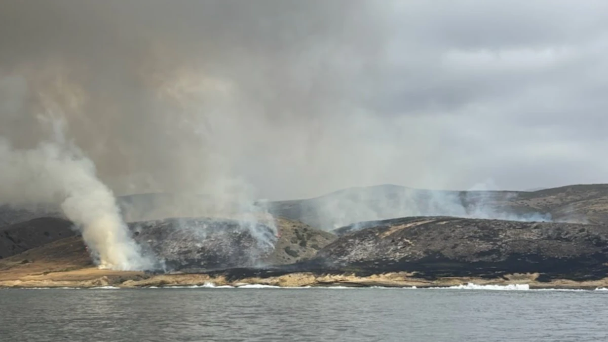 Santa Rosa Island Fire on May 15, 2026