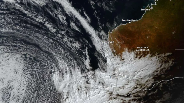 Satellite image of Western Australia 0800 UTC on May 30, 2026