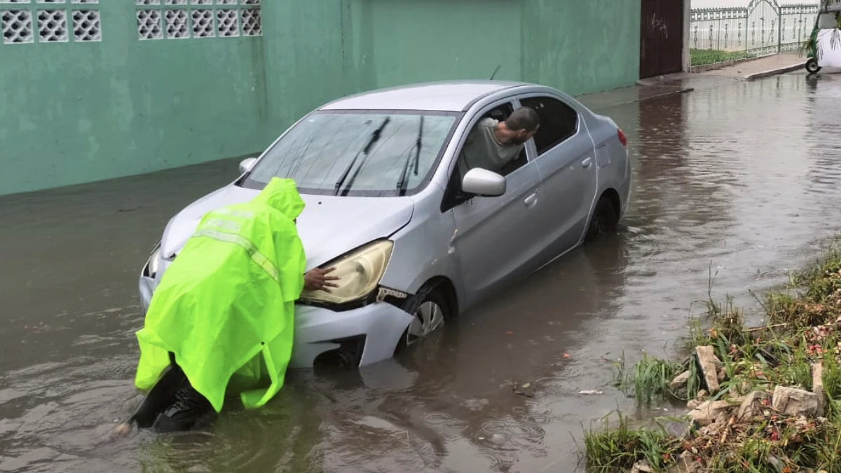 Severe flooding in Yucatan, Mexico on May 29, 2026