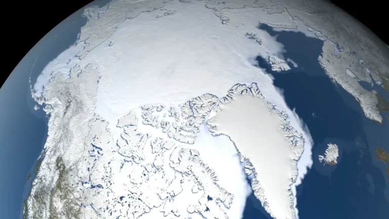 arctic sea ice extent march 15 2026
