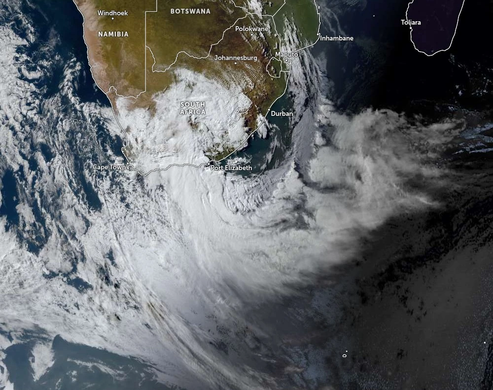 cut-off low affecting south africa at 1420 utc may 6 2026